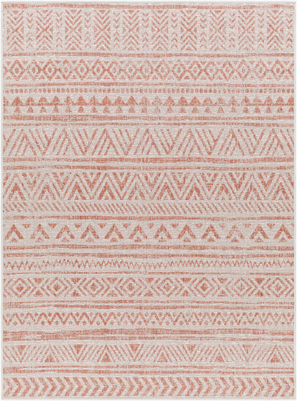 Eagean EAG-2430 6ft Square Machine Woven Indoor/Outdoor Area Rug