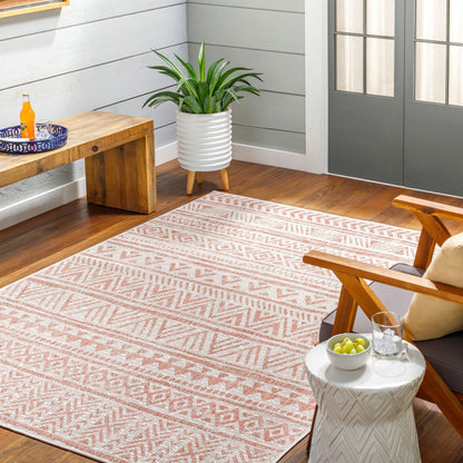 Eagean EAG-2430 6ft Square Machine Woven Indoor/Outdoor Area Rug