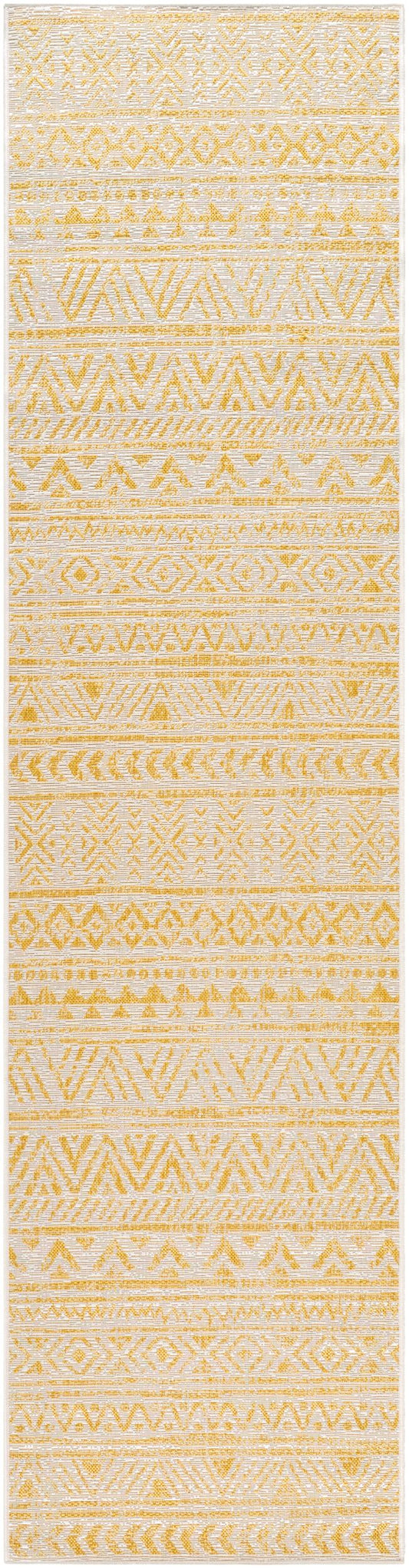 Eagean EAG-2431 10ft Runner Machine Woven Indoor/Outdoor Runner Rug