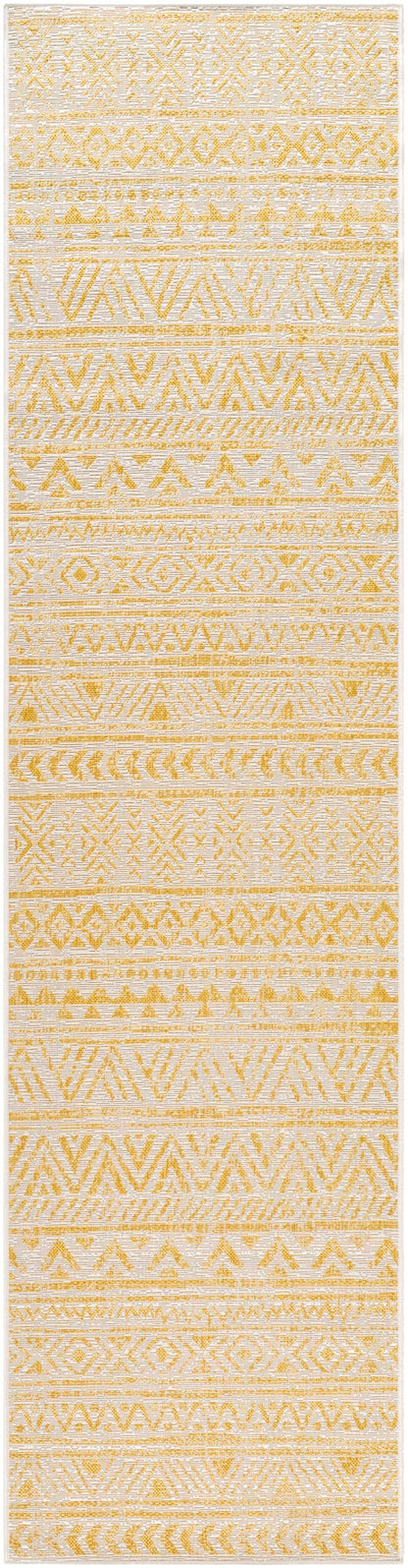 Eagean EAG-2431 12ft Runner Machine Woven Indoor/Outdoor Runner Rug