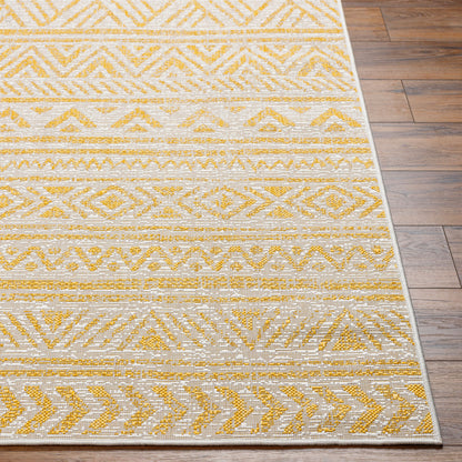 Eagean EAG-2431 6ft Square Machine Woven Indoor/Outdoor Area Rug