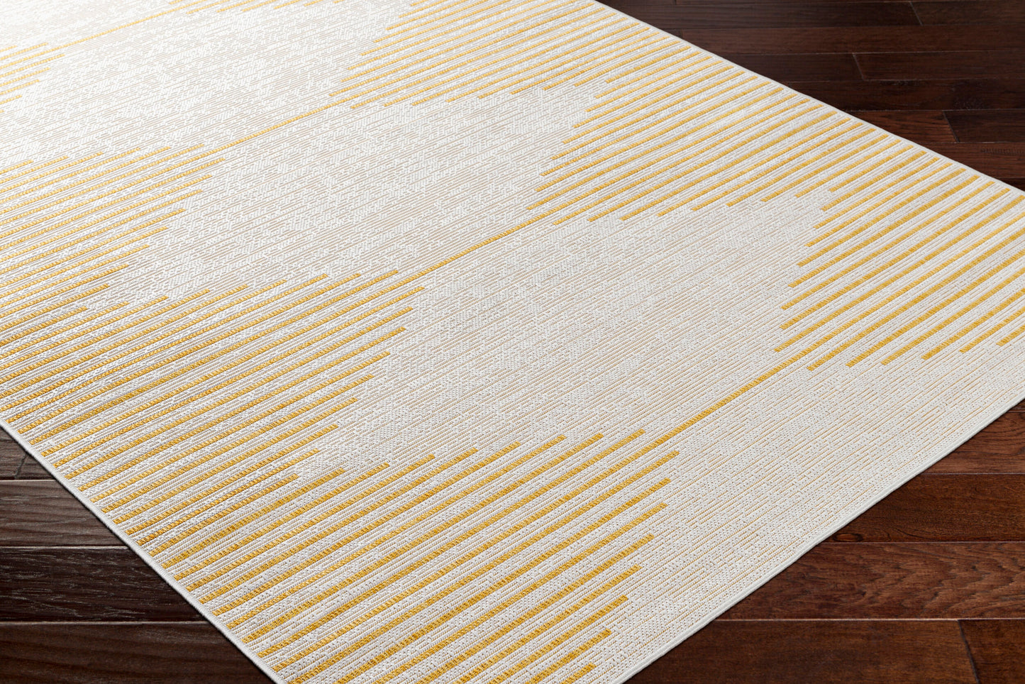 Eagean EAG-2433 6ft Square Machine Woven Indoor/Outdoor Area Rug