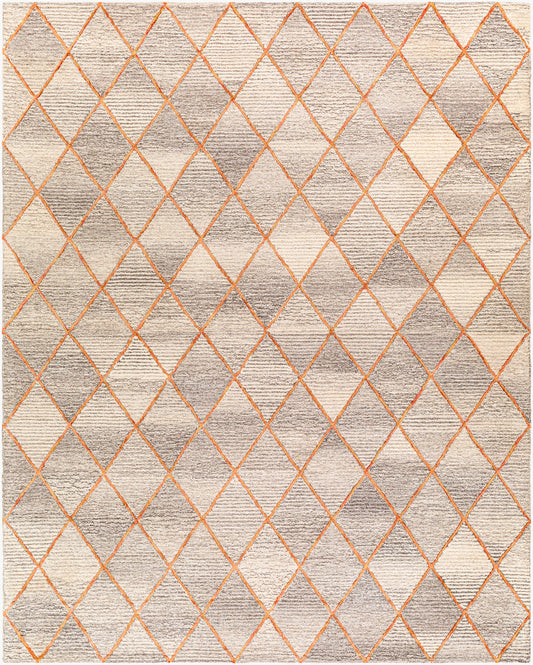 Eaton EAT-2305 8' x 10' Handmade Wool Area Rug