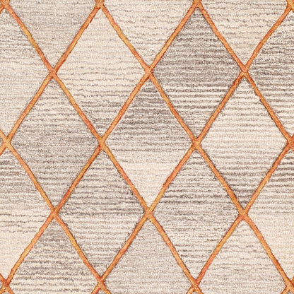 Eaton EAT-2305 5' x 7' Handmade Wool Area Rug