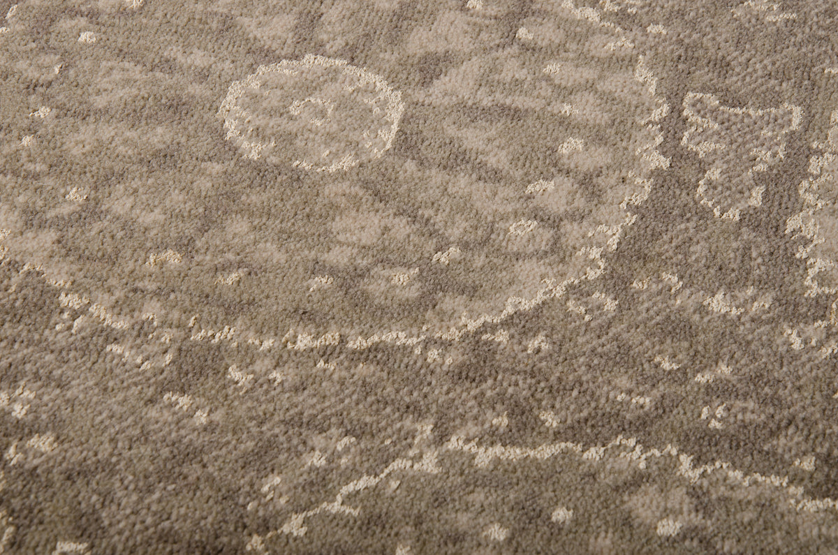 Silken Allure SLK04 Mushroom Loomed Rug