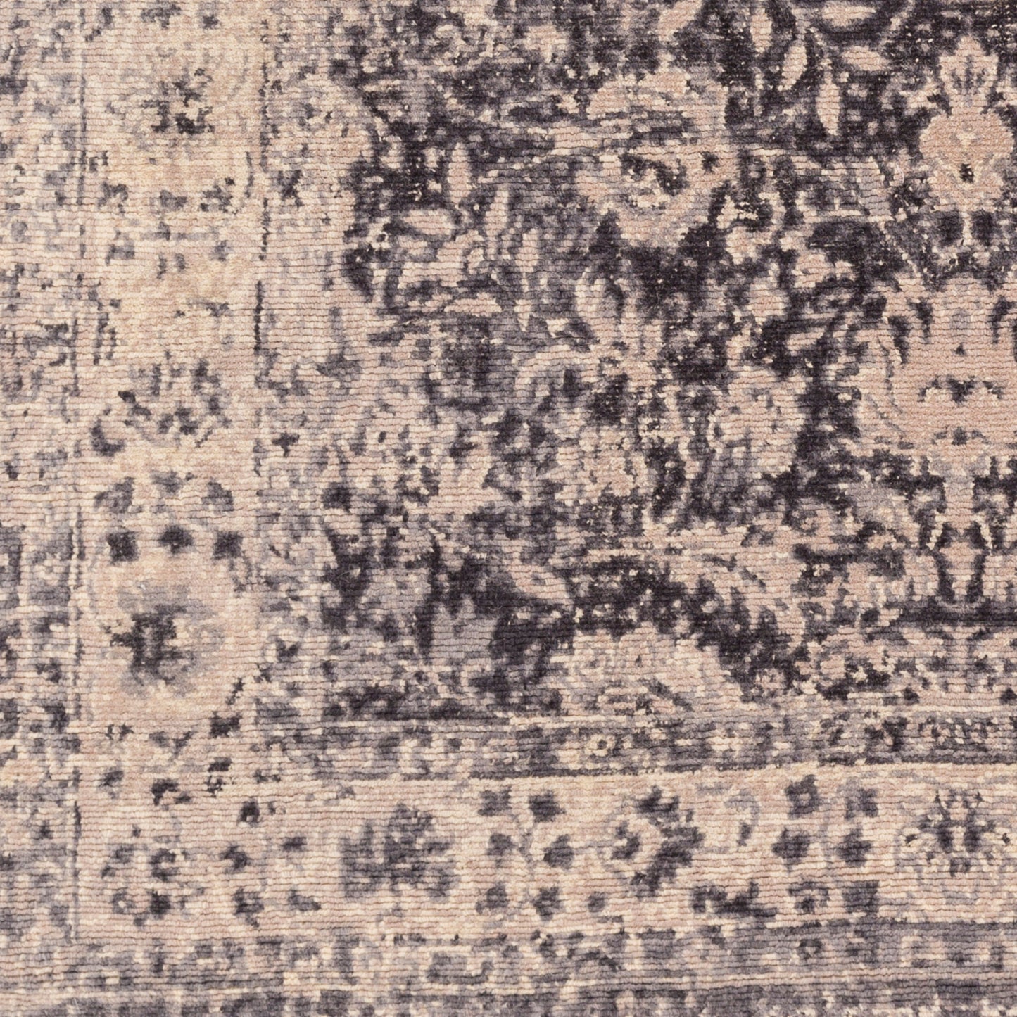 Alfombra decorativa de lana hecha a mano Edith EDT-1009 de 2' x 3'