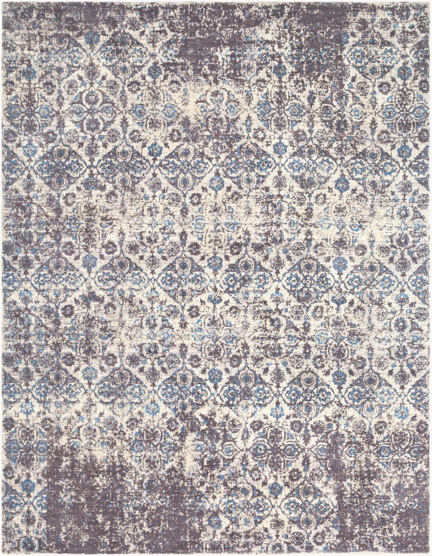 Alfombra de lana hecha a mano Edith EDT-1016 de 8' x 10'