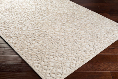 Alfombra decorativa de lana hecha a mano Elegance EGC-2301 de 2' x 4'