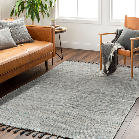 Esther EHR-2302 2' x 3' Handmade Recyled Accent Rug