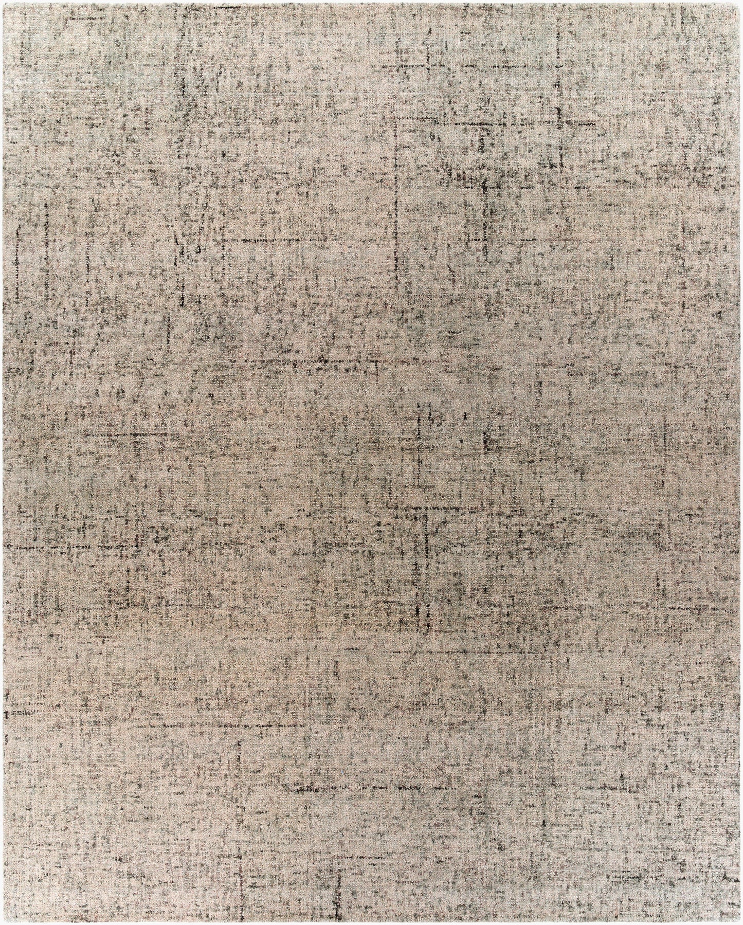 Alfombra decorativa de lana hecha a mano Emily EIL-2300 de 2' x 3'