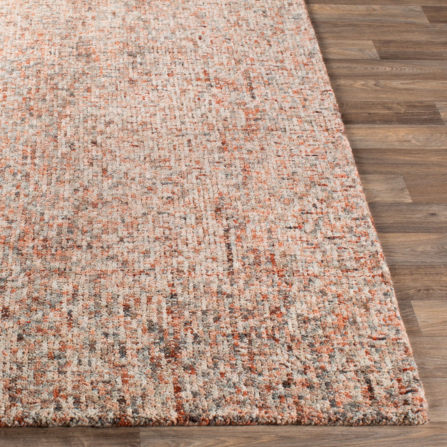 Alfombra decorativa de lana hecha a mano Emily EIL-2304 de 2' x 3'