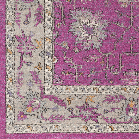 Alfombra decorativa tejida a máquina Elise EIS-1004 de 2' x 3'