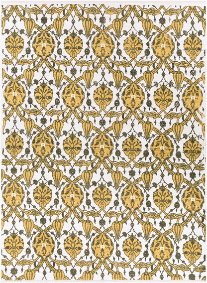 Alfombra Elaine ELI-3100 de 8' x 11' hecha a mano
