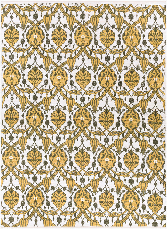 Alfombra Elaine ELI-3100 de 8' x 11' hecha a mano