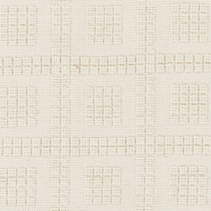 Alfombra decorativa de lana hecha a mano Elliot ELL-1000 de 2' x 3'