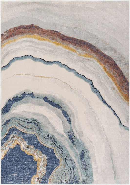 Ella ELL-2300 5' x 7' Machine Woven Area Rug