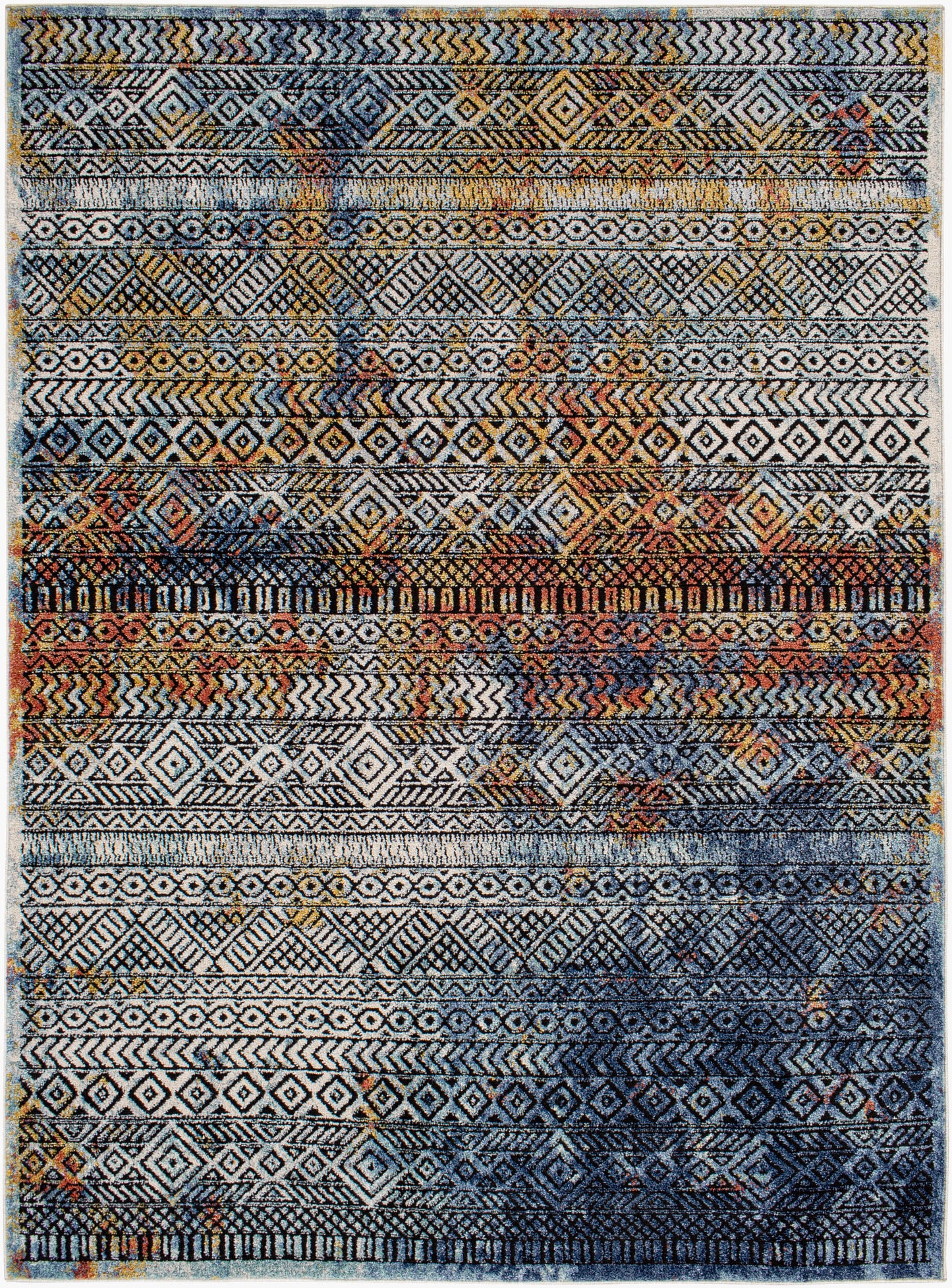 Ella ELL-2301 5' x 7' Machine Woven Area Rug