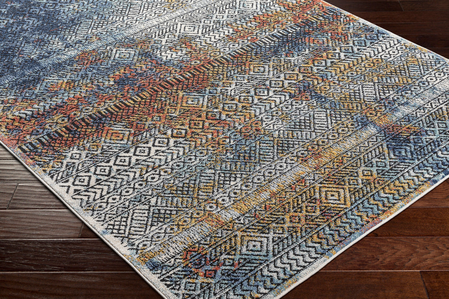Ella ELL-2301 5' x 7' Machine Woven Area Rug