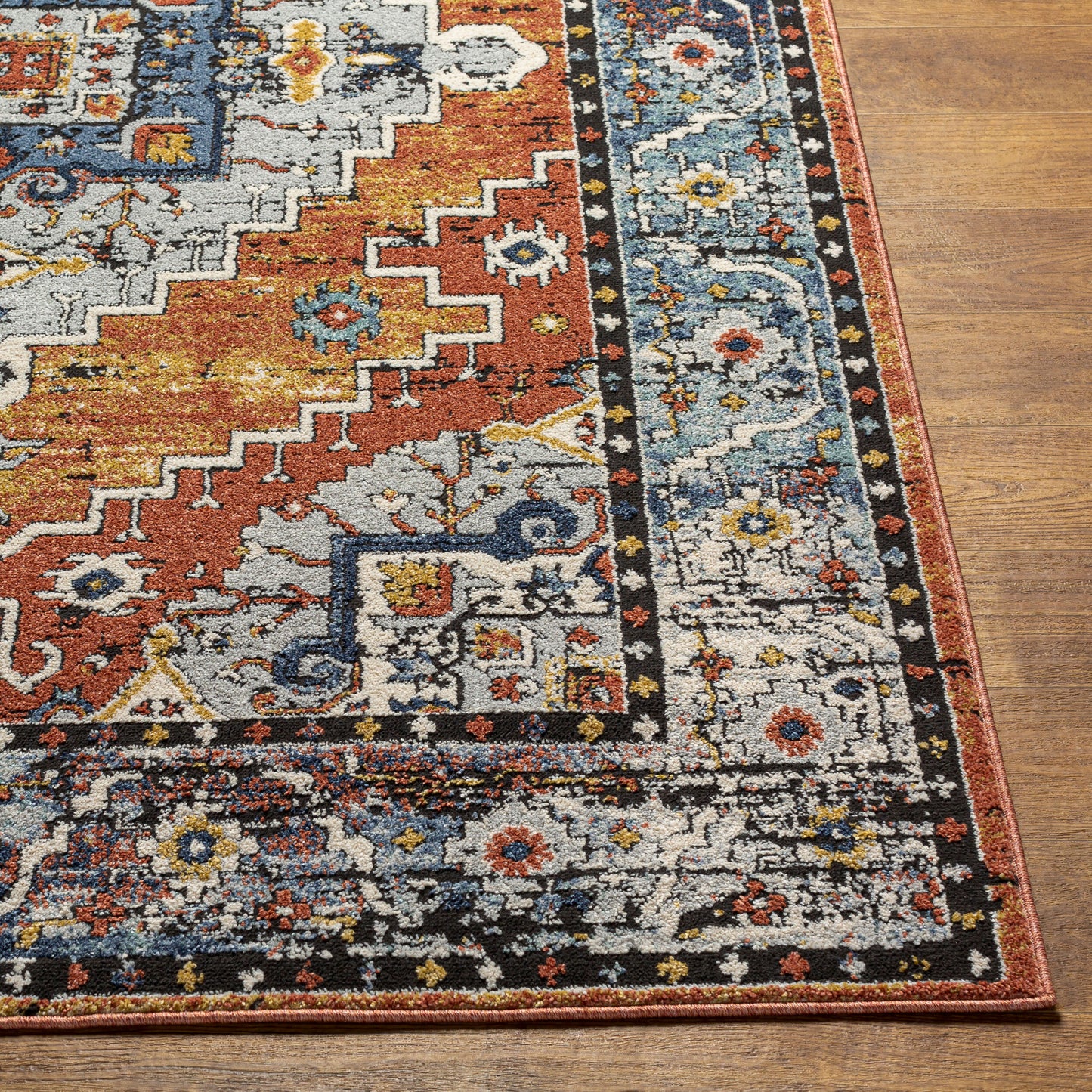 Ella ELL-2302 8' x 10' Machine Woven Area Rug