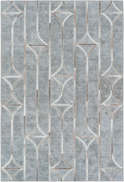Eloquent ELQ-2301 5' x 7' Handmade Faux Silk Area Rug