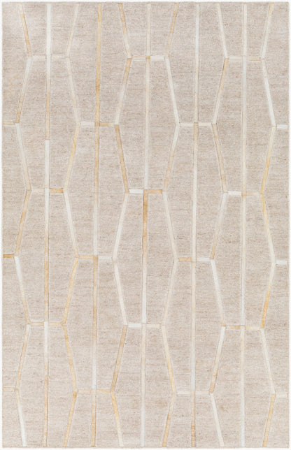 Alfombra de seda sintética Eloquent ELQ-2302 de 1,52 m x 2,13 m, hecha a mano