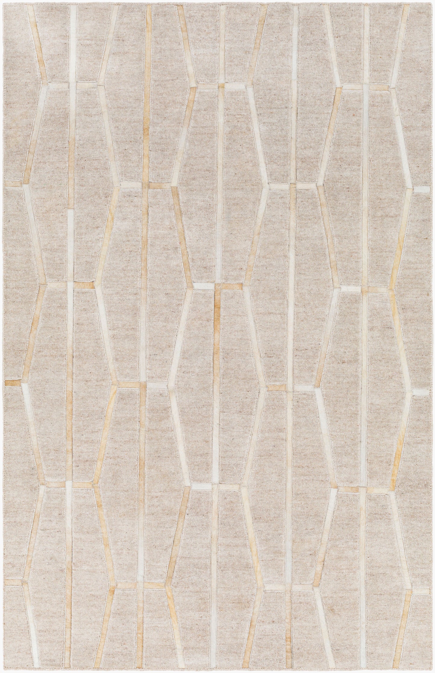 Eloquent ELQ-2302 2' x 3' Handmade Faux Silk Accent Rug