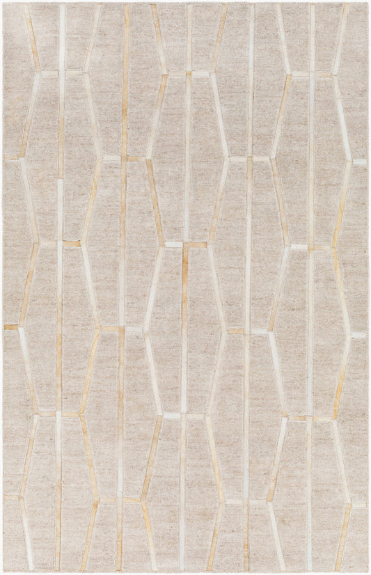 Eloquent ELQ-2302 2' x 3' Handmade Faux Silk Accent Rug