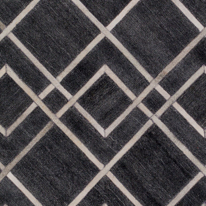Eloquent ELQ-2305 2' x 3' Handmade Faux Silk Accent Rug