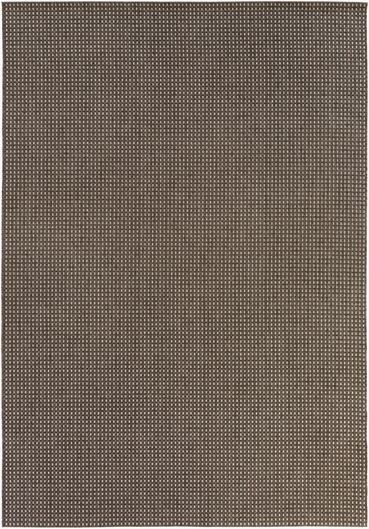 Alfombra tejida a máquina Elements ELT-1005 de 2,44 m x 3,34 m para interior y exterior