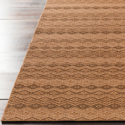 Alfombra decorativa para interior y exterior Elements ELT-1011 de 2' x 3', tejida a máquina