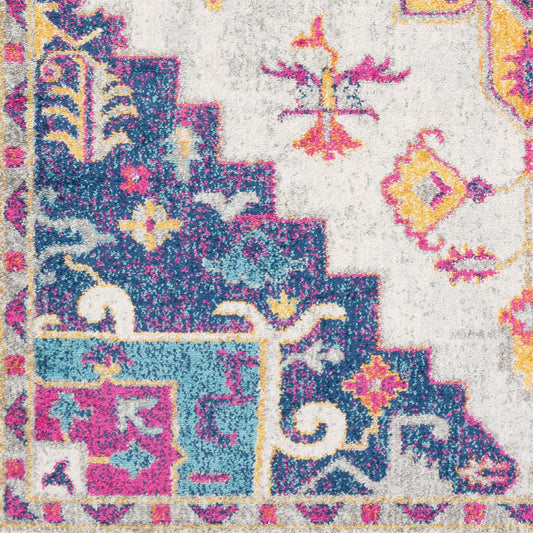 Elaziz ELZ-2300 Alfombra decorativa tejida a máquina de 2' x 3'