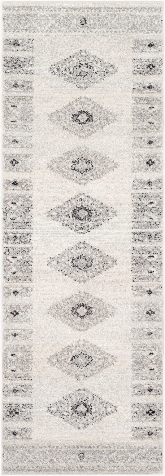 Elaziz ELZ-2305 7ft Runner Machine Woven Runner Rug