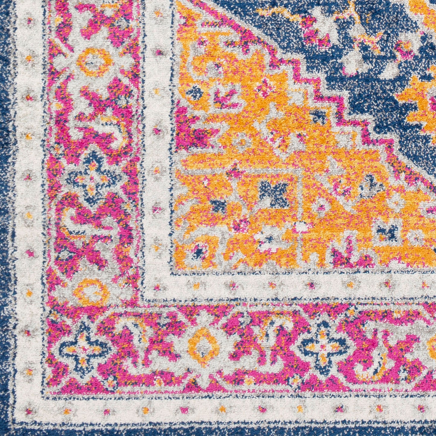 Elaziz ELZ-2330 Alfombra decorativa tejida a máquina de 2' x 3'