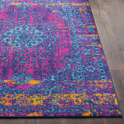 Elaziz ELZ-2334 Alfombra decorativa tejida a máquina de 2' x 3'