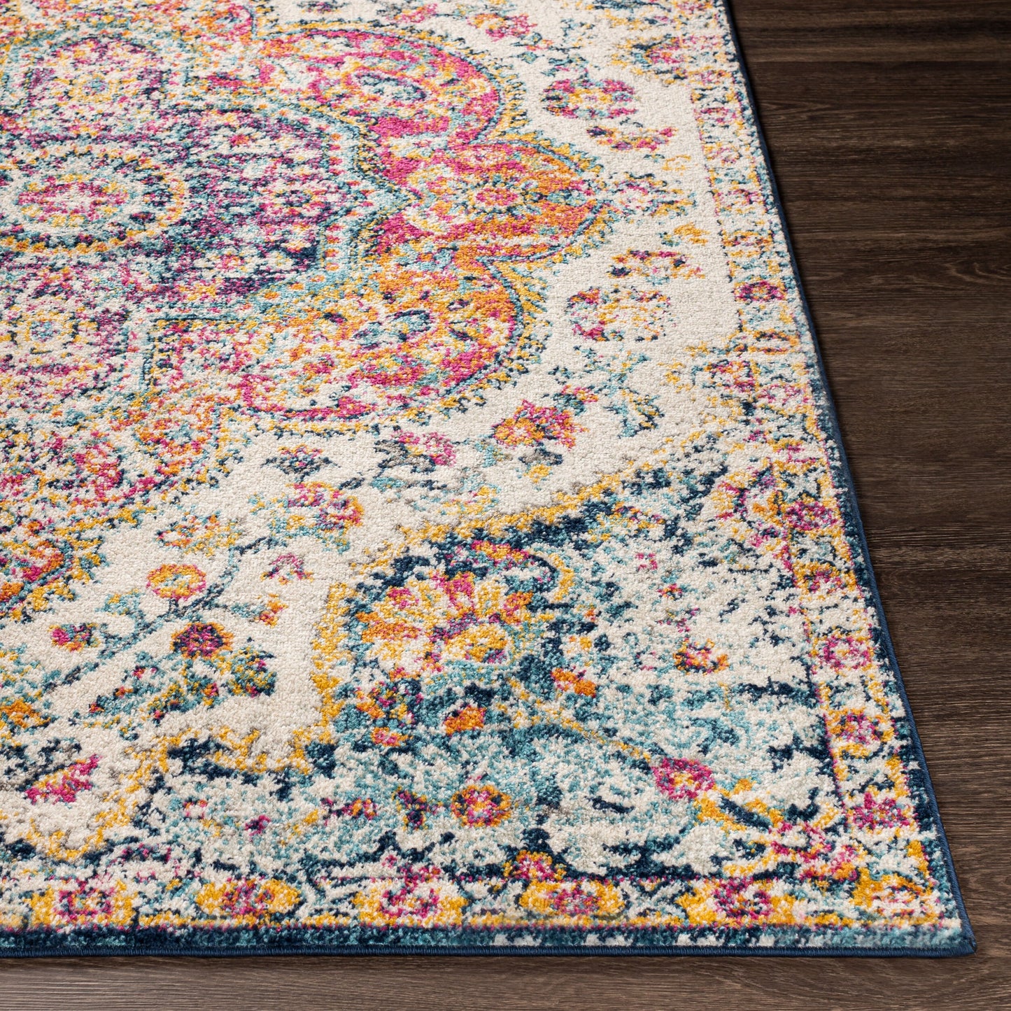 Elaziz ELZ-2335 5'3" x 7'3" Machine Woven Area Rug