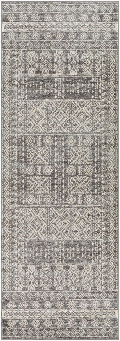 Elaziz ELZ-2363 Alfombra de corredor tejida a máquina de 7 pies