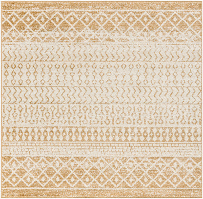 Elaziz ELZ-2367 5ft Square Machine Woven Area Rug
