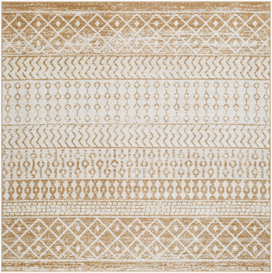 Elaziz ELZ-2367 8ft Square Machine Woven Area Rug