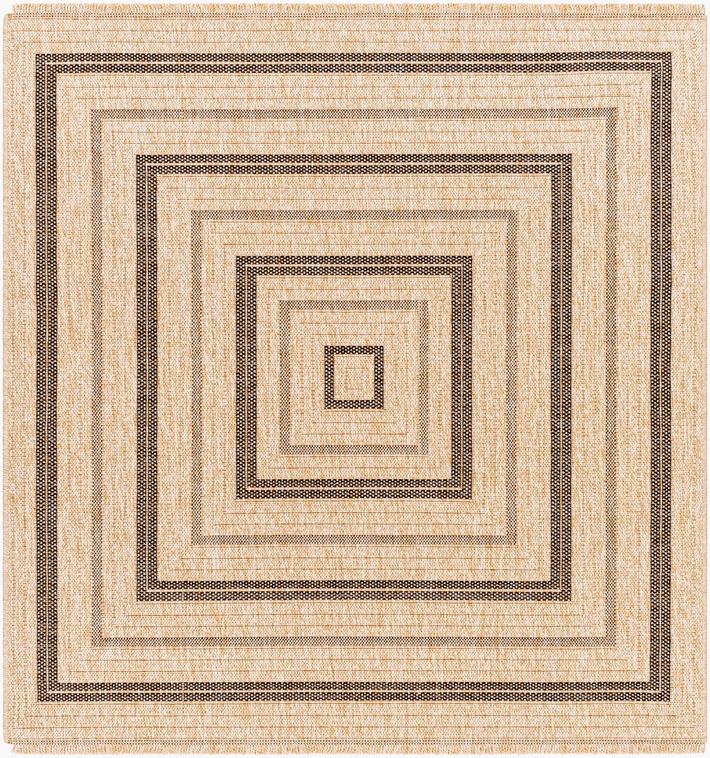 Encore ENC-2300 5ft Square Machine Woven Indoor/Outdoor Area Rug