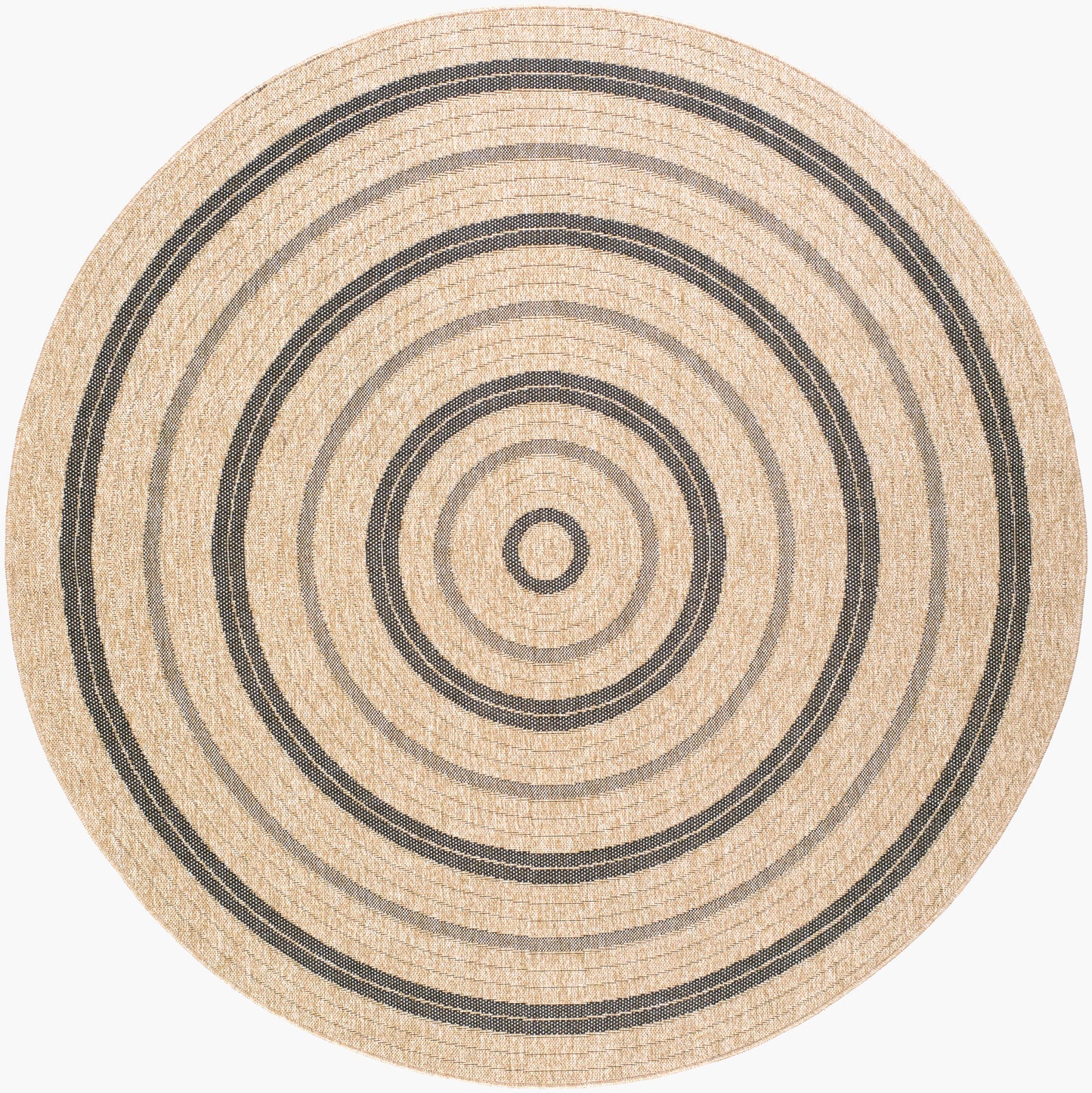 Alfombra redonda tejida a máquina Encore ENC-2300 de 2,4 m para interior y exterior