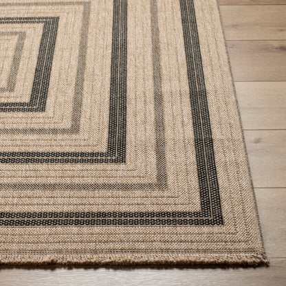 Encore ENC-2300 8ft Square Machine Woven Indoor/Outdoor Area Rug