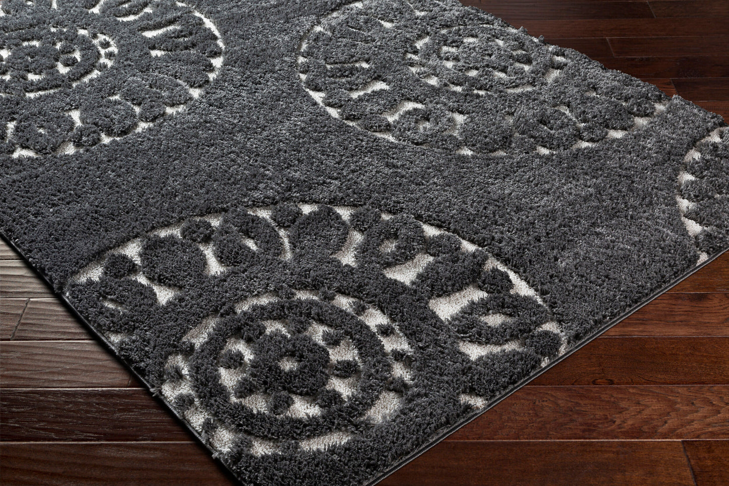 Alfombra tejida a máquina Elenor ENR-2303 de 1,52 m x 2,13 m