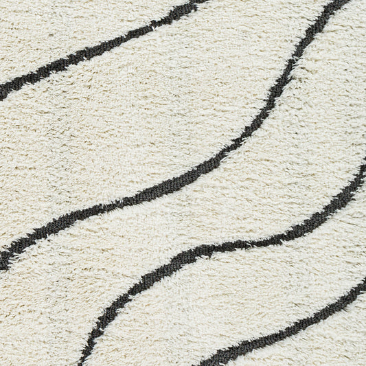 Alfombra tejida a máquina Elenor ENR-2309 de 1,52 m x 2,13 m