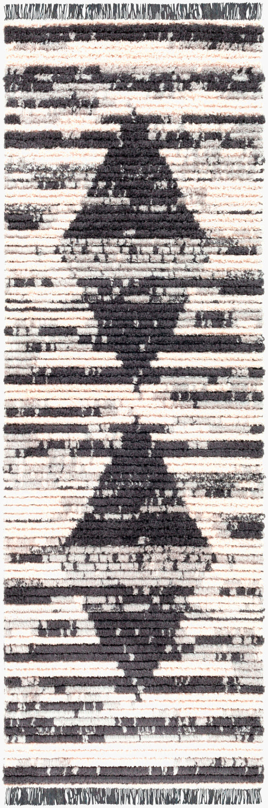 Enzo ENZ-2300 7ft Runner Machine Woven Runner Rug