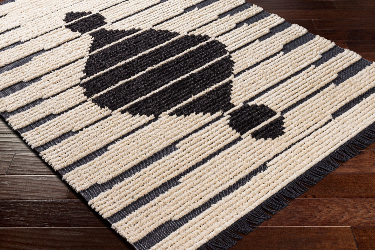 Enzo ENZ-2302 8' x 10' Machine Woven Area Rug