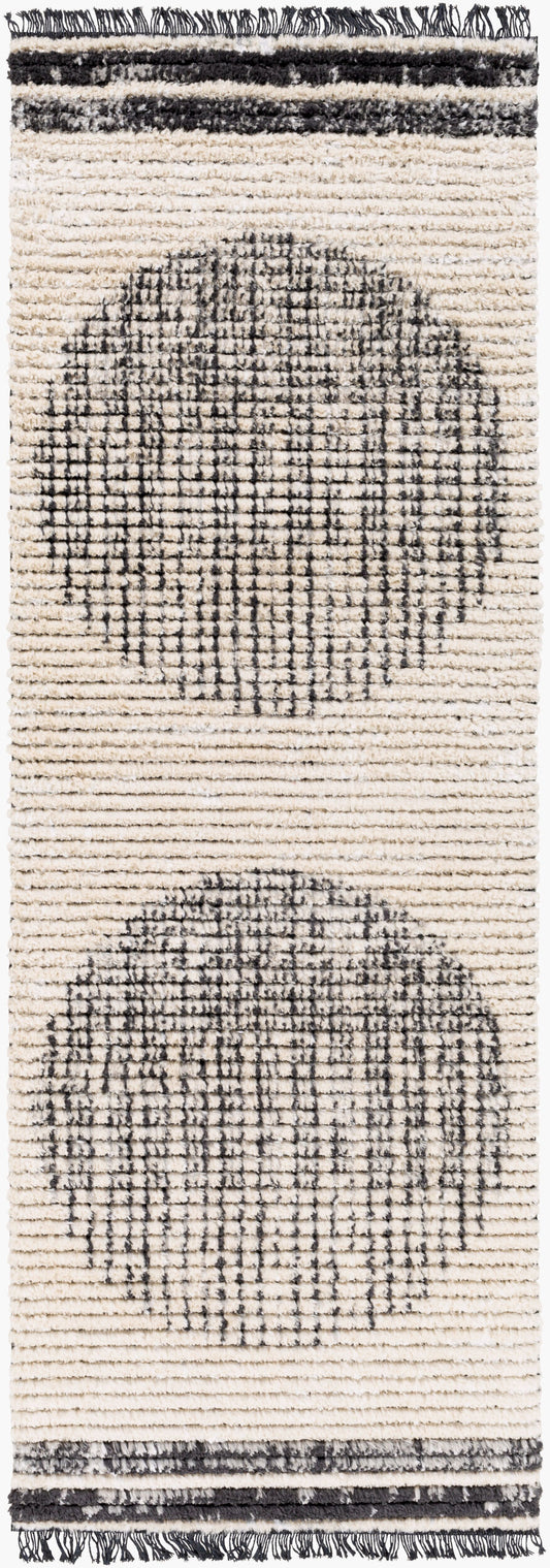 Enzo ENZ-2304 7ft Runner Machine Woven Runner Rug
