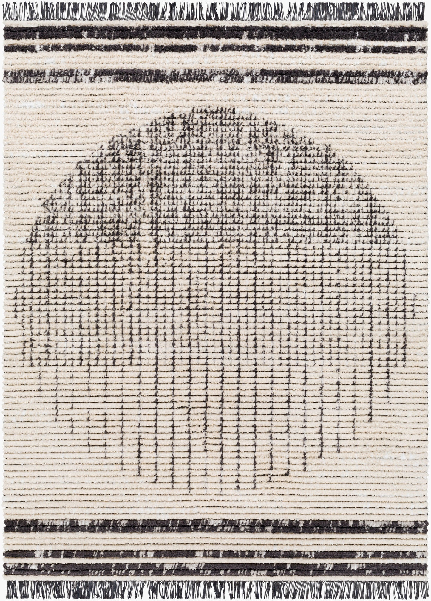 Alfombra tejida a máquina Enzo ENZ-2304 de 8' x 10'