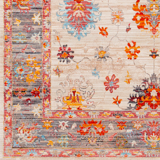 Alfombra decorativa tejida a máquina Ephesians EPC-2305 de 90 cm x 160 cm