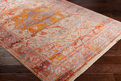 Alfombra decorativa tejida a máquina Ephesians EPC-2311 de 3' x 5'