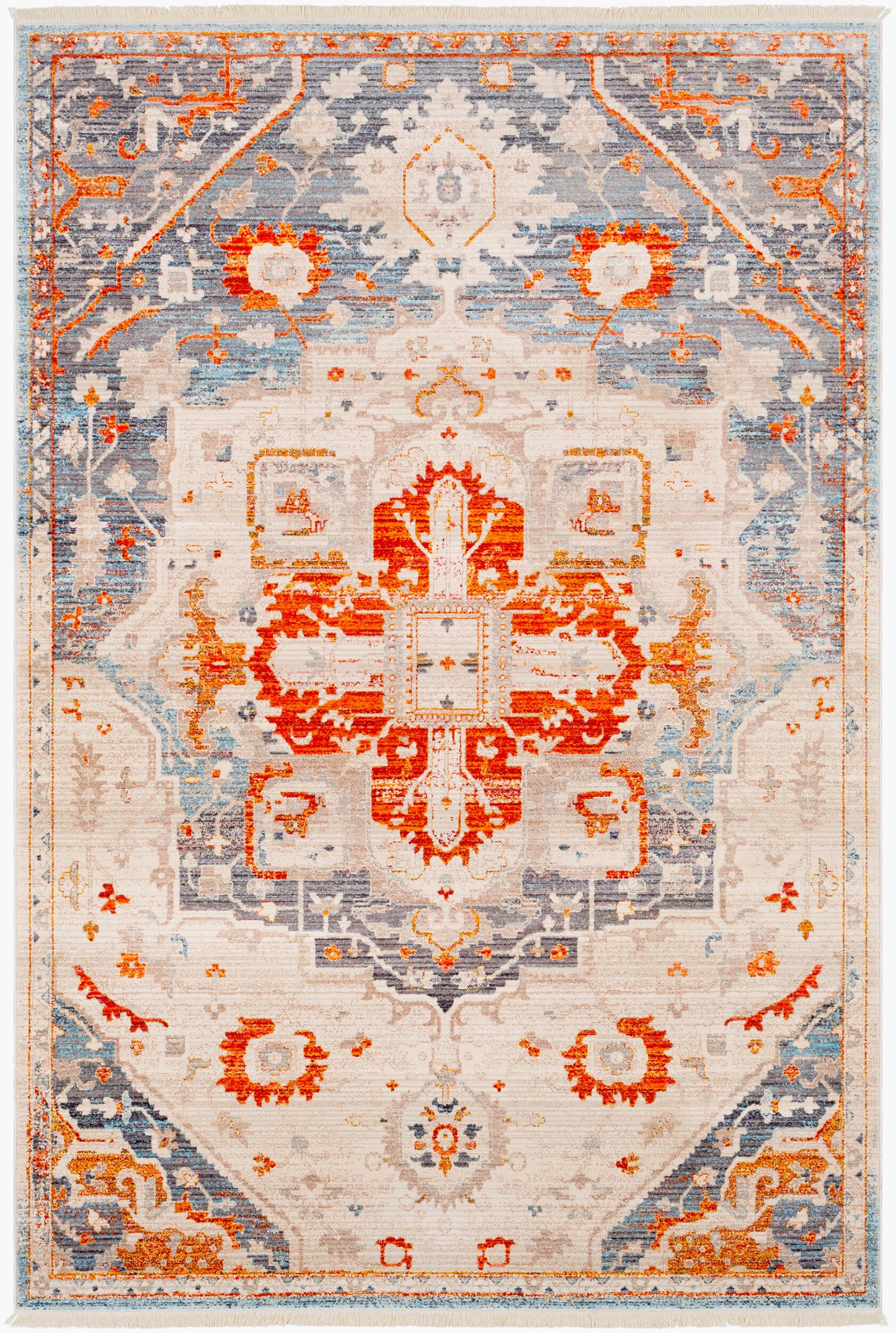 Alfombra decorativa tejida a máquina Ephesians EPC-2314 de 1,08 m x 1,70 m